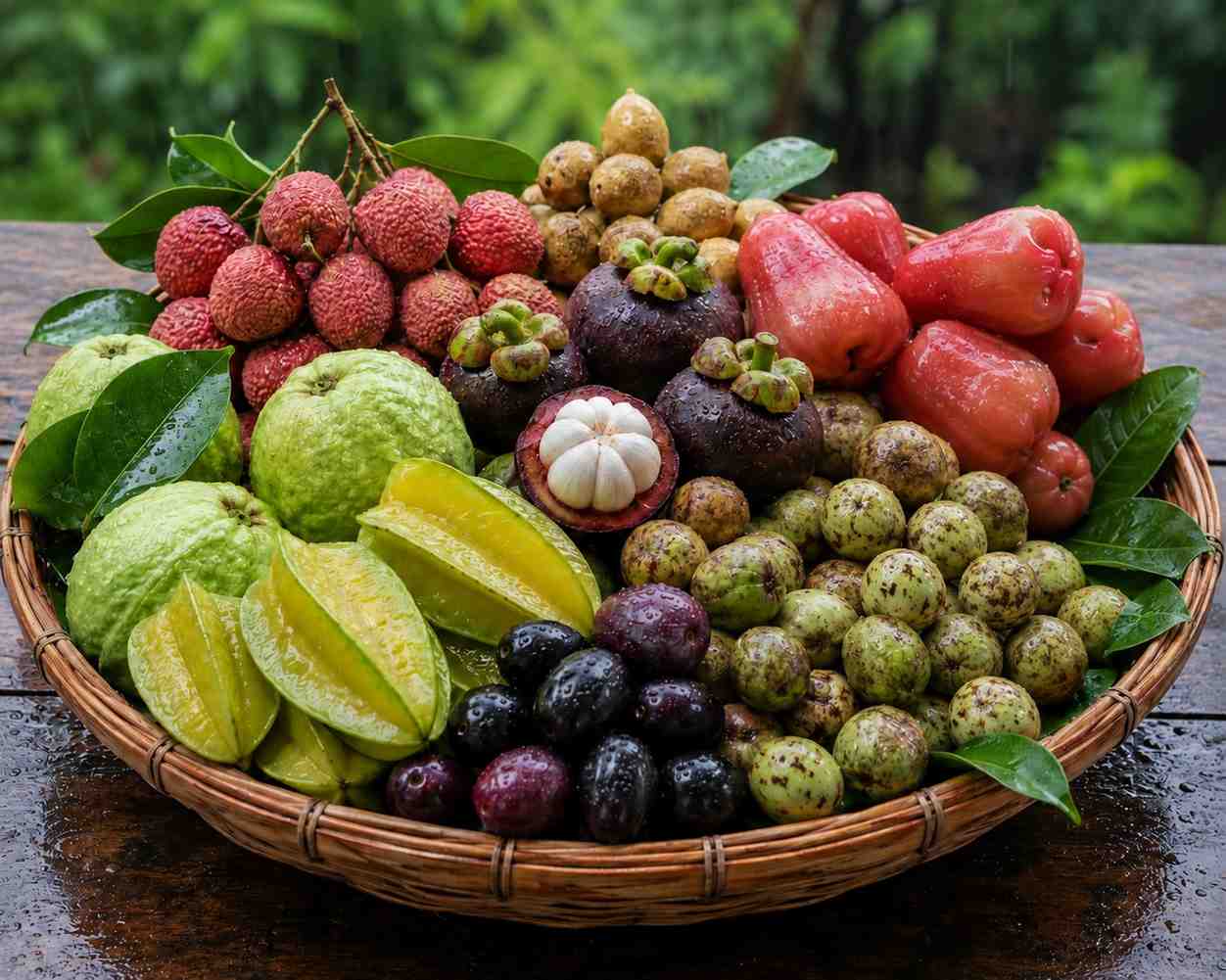 Monsoon season fruits