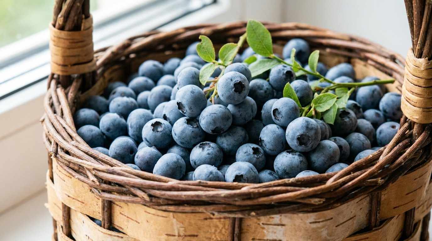 Frozen blueberries — IQF and pastry-ready